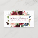 Search for floral business cards Salon