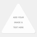Search for image triangle stickers Blank  party plain template