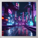 Recherche de cyber punk posters Ville