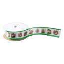 Search for vintage christmas ribbon Green