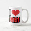 Search for 1961 mugs Birthday