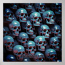 Search for digital clock posters Skull
