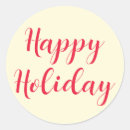 Recherche de vintage holiday autocollants Typographie