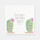 Search for cactus napkins Watercolor