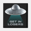 Search for abduction magnets Flying saucer