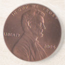 Recherche de pièce monnaie dessous de verres Penny