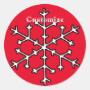 Recherche de salutation de vacances autocollants Flocons de neige