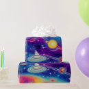Search for spaceship wrapping paper Fantasy