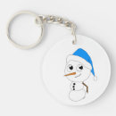 Search for winter snowman keychains Xmas