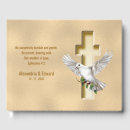 Search for religious wedding guest books Cross
