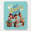 Recherche de monstre mer tapis souris Pixar