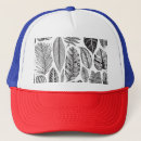 Search for floral pattern baseball hats White