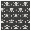 Search for halloween skull fabric Jolly roger