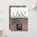 Recherche de rustic wood baby shower invitations Bébé