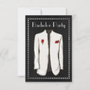 Search for tuxedo bachelor party invitations Elegant