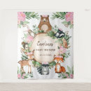 Search for woodland baby shower backdrops Animals