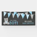 Search for teddy bear banners It's a boy