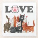 Search for cat coasters Illustration