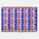 Search for black and white tribal blankets African