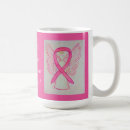 Search for cancer ribbon mugs Breast cancer awareness