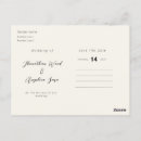 Search for savethedate postcards Elegant