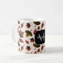 Search for fall monogram mugs Foliage