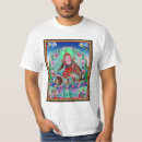 Recherche de mandalas tibétains tshirts Bouddha
