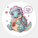 Search for kawaii dinosaur stickers Adorable