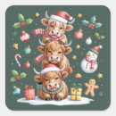 Search for cute cow stickers Festive