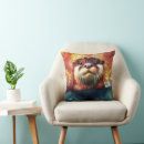 Search for orange abstract pillows Teal