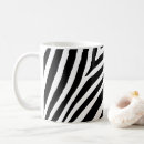 Search for black and white zebra stripes mugs Pattern
