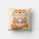 Search for cute otter pillows Marine