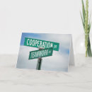 Recherche de coopération vœux cartes Vert