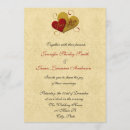 Search for intertwined invitations Red