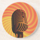 Recherche de microphone dessous de verres Vintage