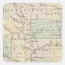 Search for wisconsin map stickers Townships