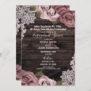 Recherche de rustic fiançailles invitations Fête