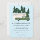 Search for vintage truck baby shower invitations Modern