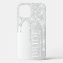 Recherche de paillettes argentées Mariée