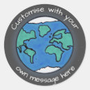 Search for earth globe stickers Map