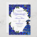 Search for blue dress quinceanera invitations 15th birthday