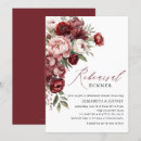 Search for garden rehearsal dinner invitations Watercolor flowers