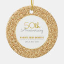 Search for 50th anniversary ornaments Gold