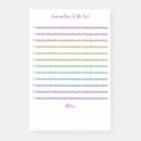 Recherche de to do list post its Girly