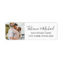 Search for chic rectangle stickers Bride and groom