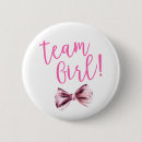 Search for gender reveal buttons Team girl
