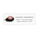 Search for makeup artist return address labels Glitter