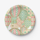 Search for hot air balloon plates Girly