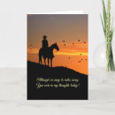 Search for country and western cards Horse