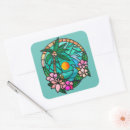 Search for tropical sunset stickers Elegant